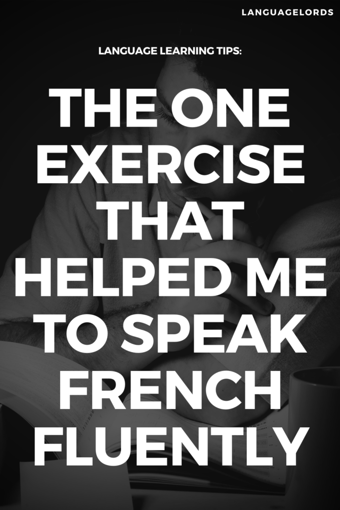 speak french fluently